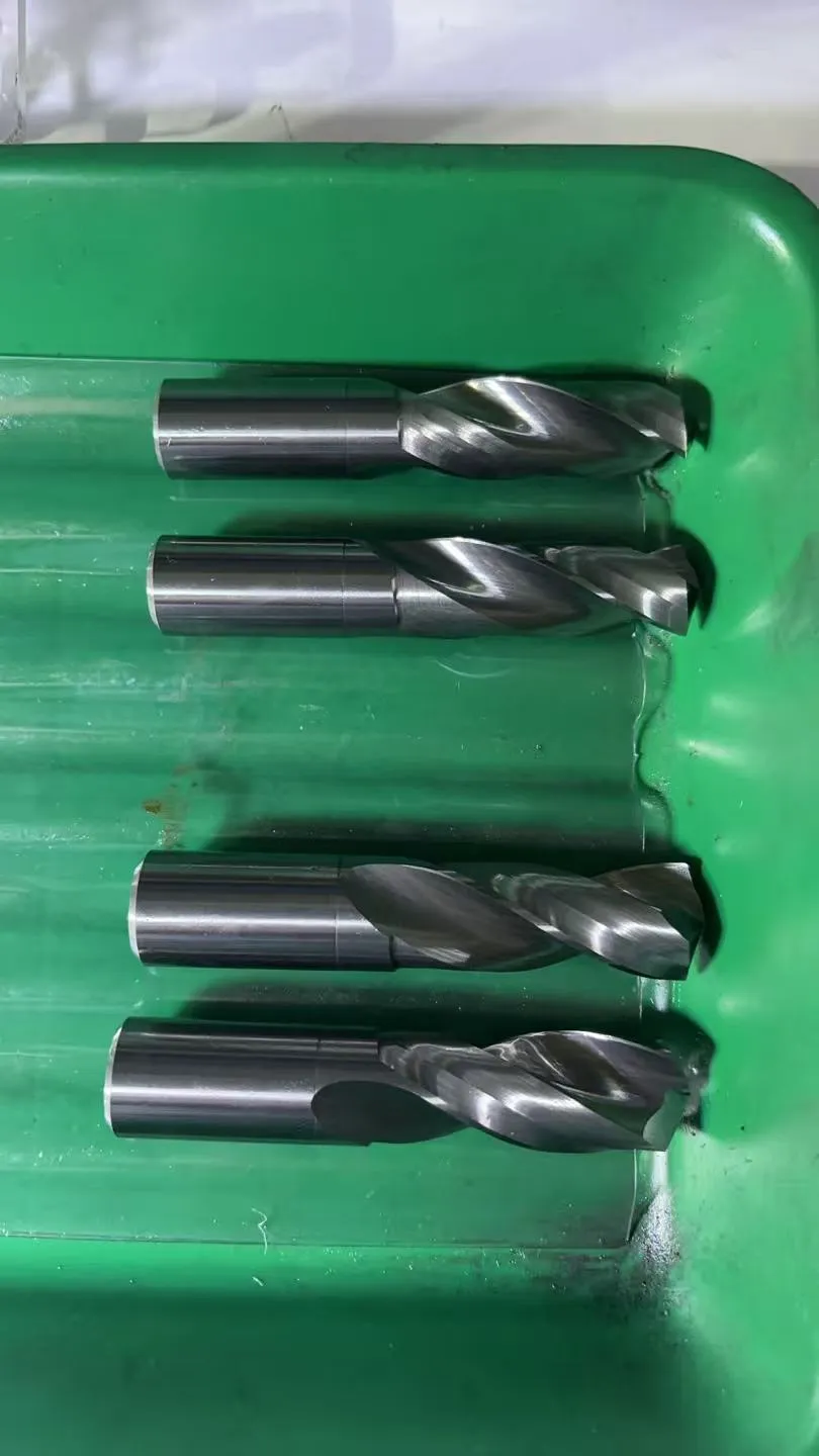 Large diameter solid carbide drills for custom size drilling