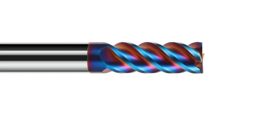 Flat end mills, ball nose and corner radius carbide end mill geometry comparison